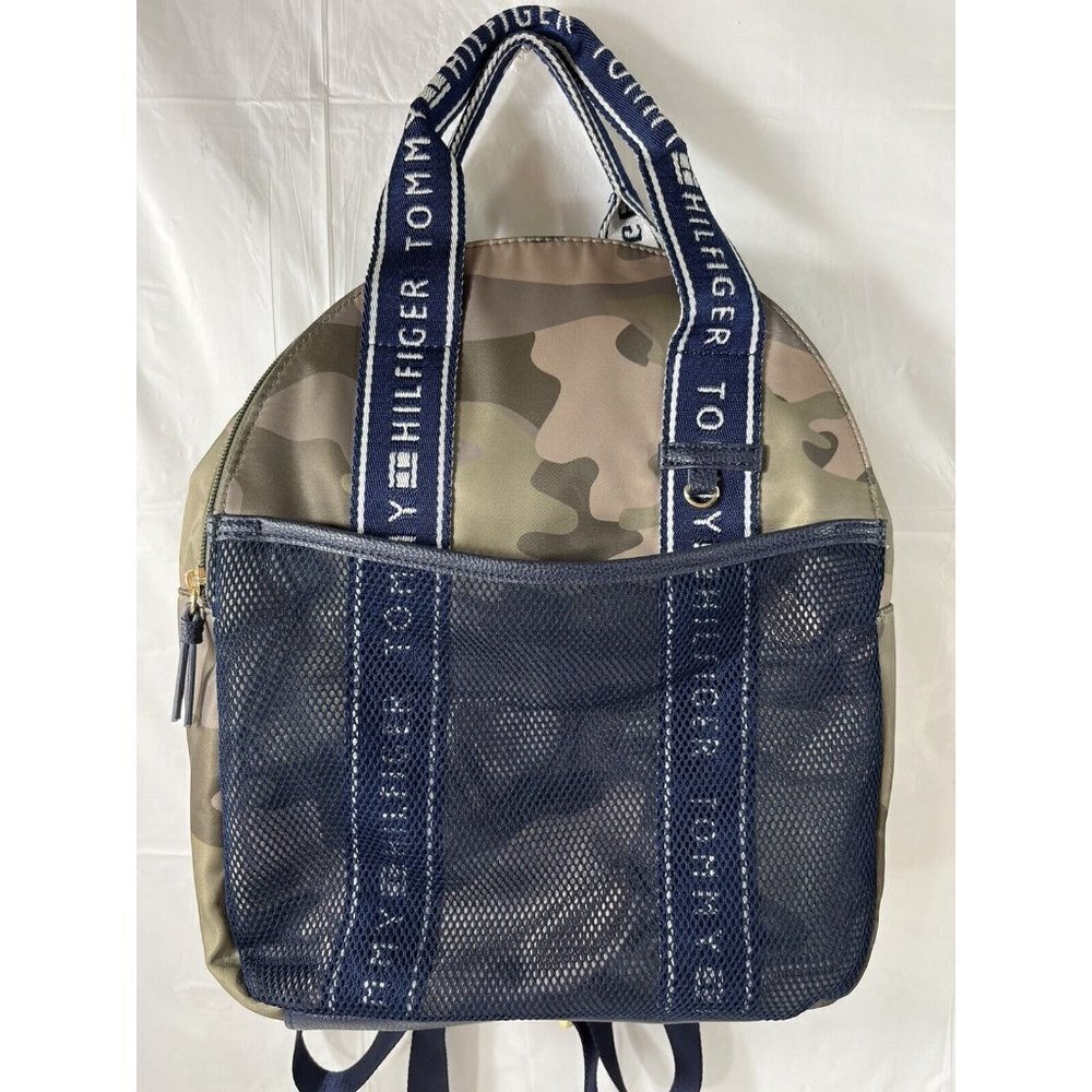 Tommy Hilfiger Backpack Camo And Navy